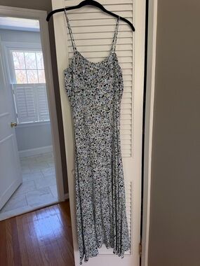 Madewell Floral Maxi Dress Size 2